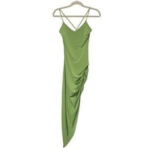 Ruda Women’s midi dress Lime green Size Medium